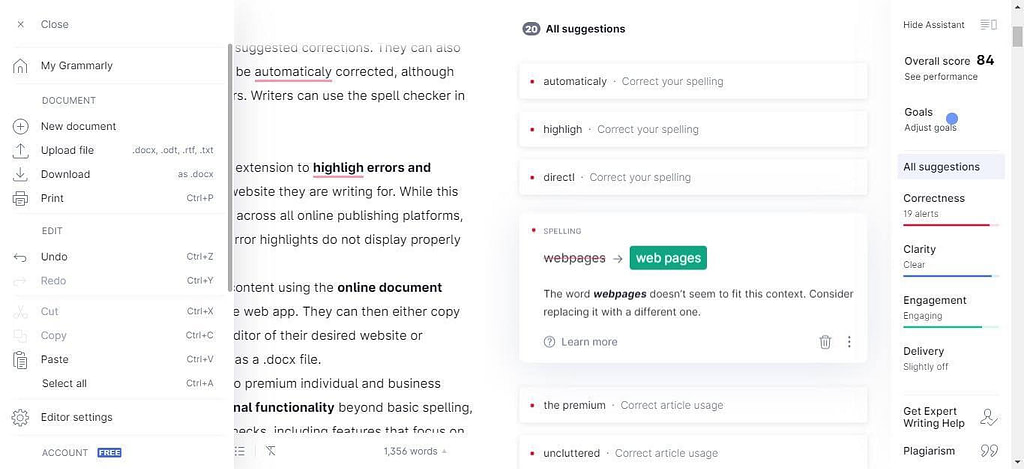 How to Use Grammarly for Beginners? A Sight It's Free Vs Paid Features